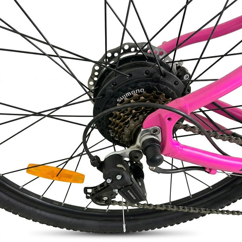 E Going Genius F lateral — bicicleta eléctrica femenina frenos disco Shimano