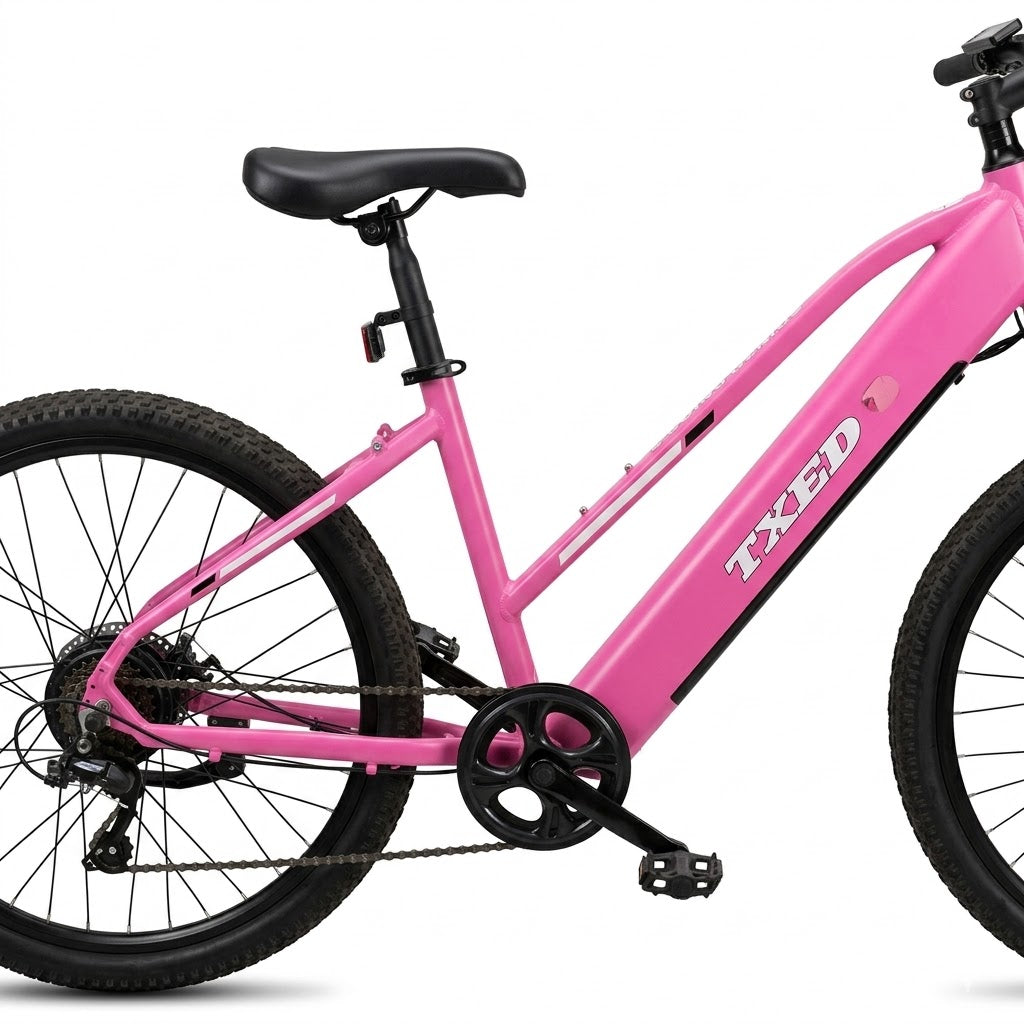 E Going Genius F vista frontal — e-bike mujer frenos disco mecánico Colombia