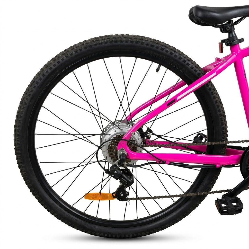 Bicicleta eléctrica Going Genius F detalle suspensión delantera rin 29