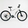 Bicicleta eléctrica E Going Genius M vista frontal — motor 350W rin 29 Ecomotion Colombia