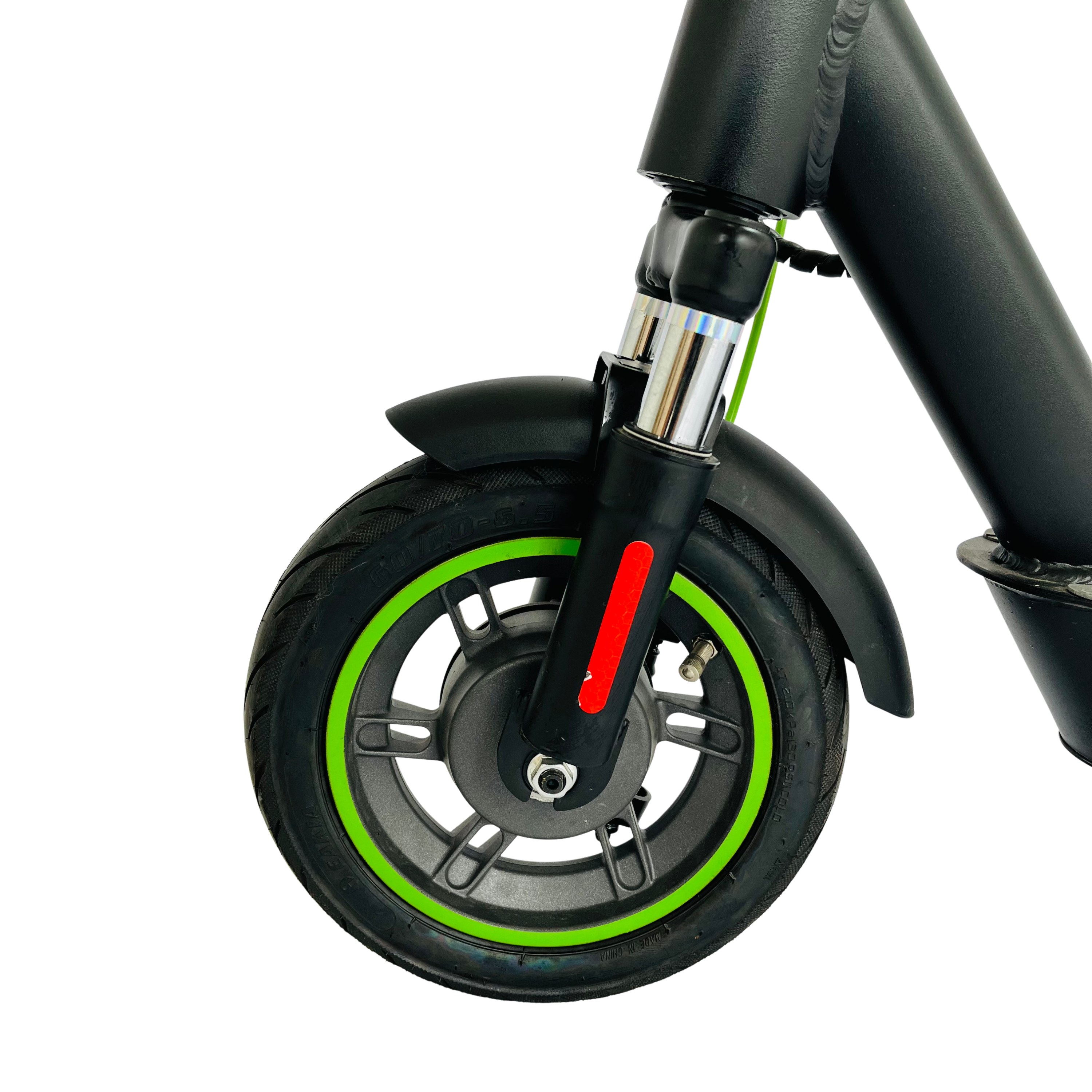 Patineta eléctrica City S400 plegada — scooter eléctrico 400W portátil Ecomotion