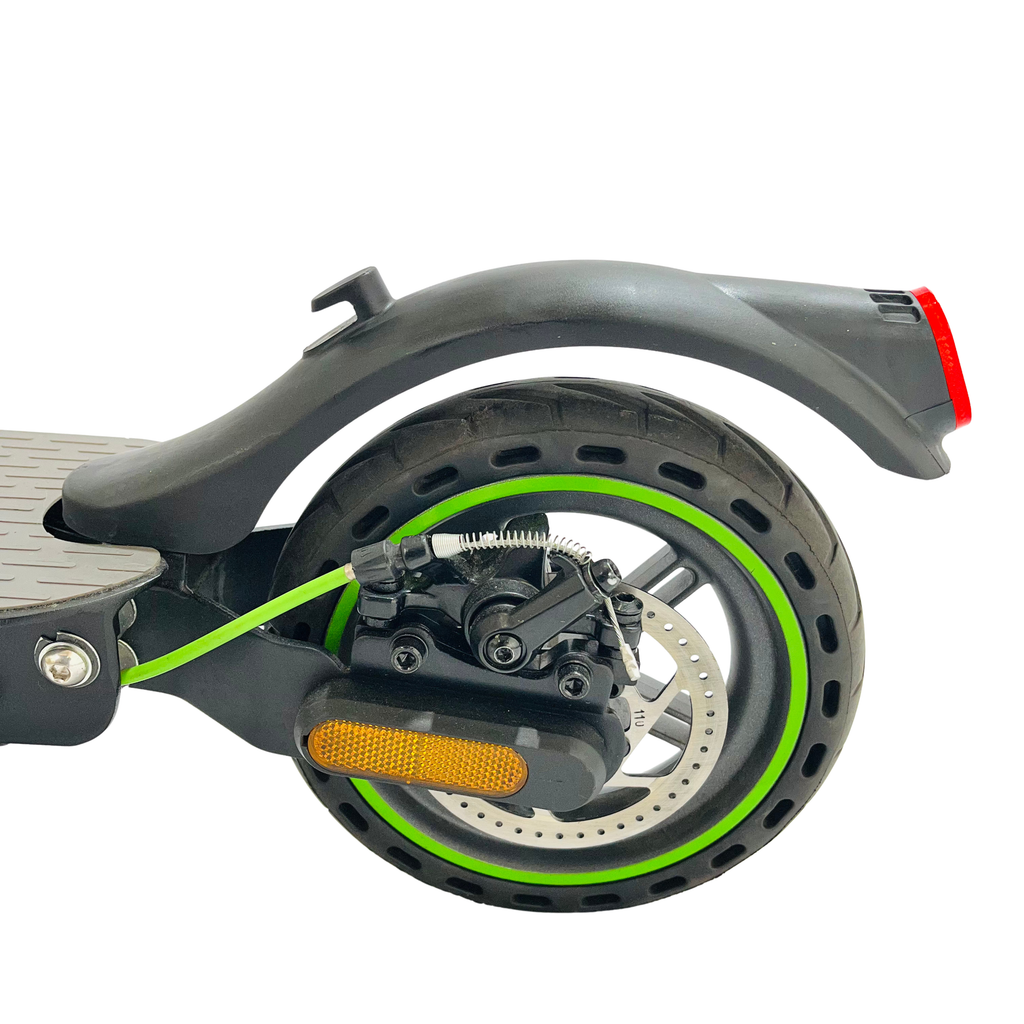 Patineta eléctrica City 350 Pro freno trasero — scooter eléctrico seguro Colombia