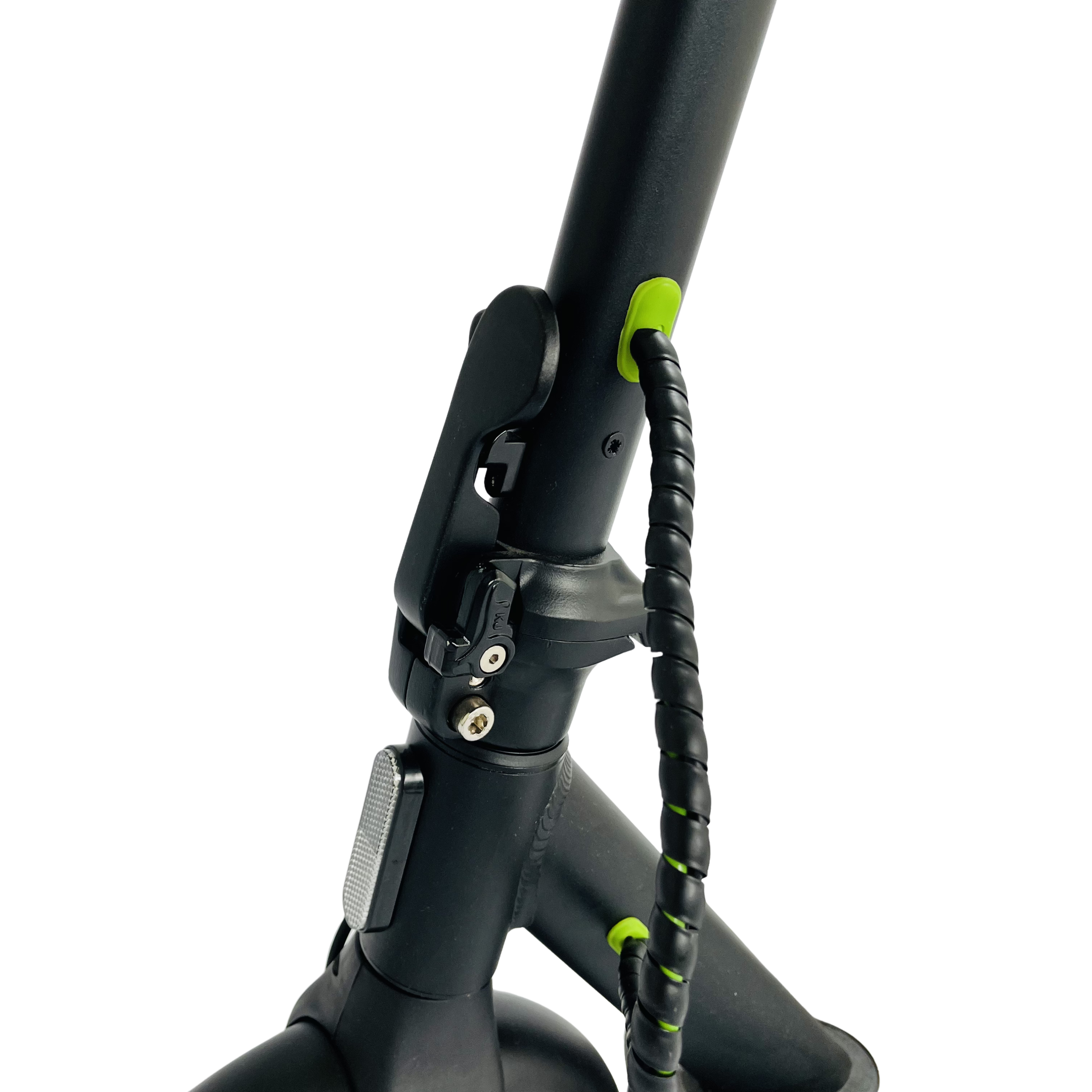 City 350 detalle freno — scooter eléctrico 350W seguro plegable Ecomotion
