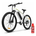 Bicicleta Electrica Mtb Rin 29 Frenos De Disco Suspension Blanco