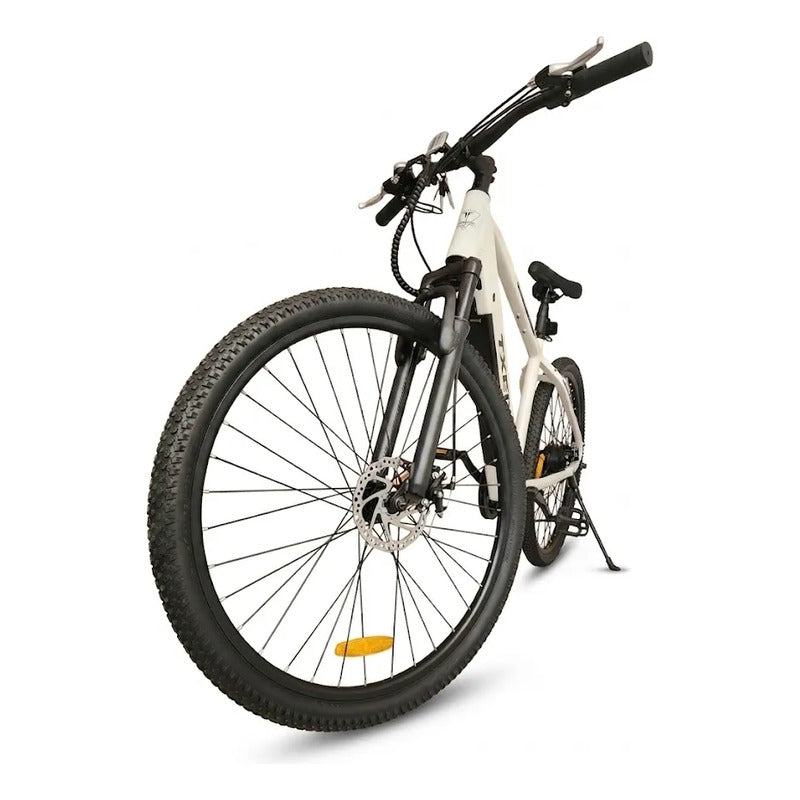 Bicicleta Electrica Aro 29 350w Pico 36v Frenos Disco Hombre Blanco