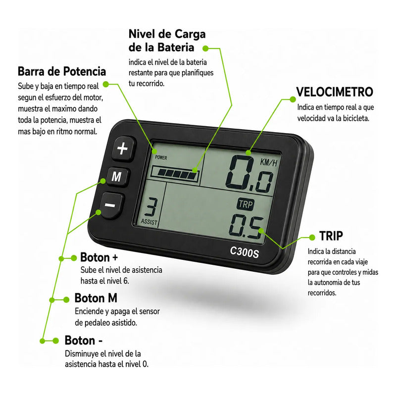 Bicicleta Eléctrica Txed E Going Genius M 350w Pico Gris Oscuro
