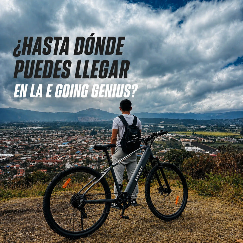 Bicicleta Eléctrica Txed E Going Genius M 350w Pico Gris Oscuro