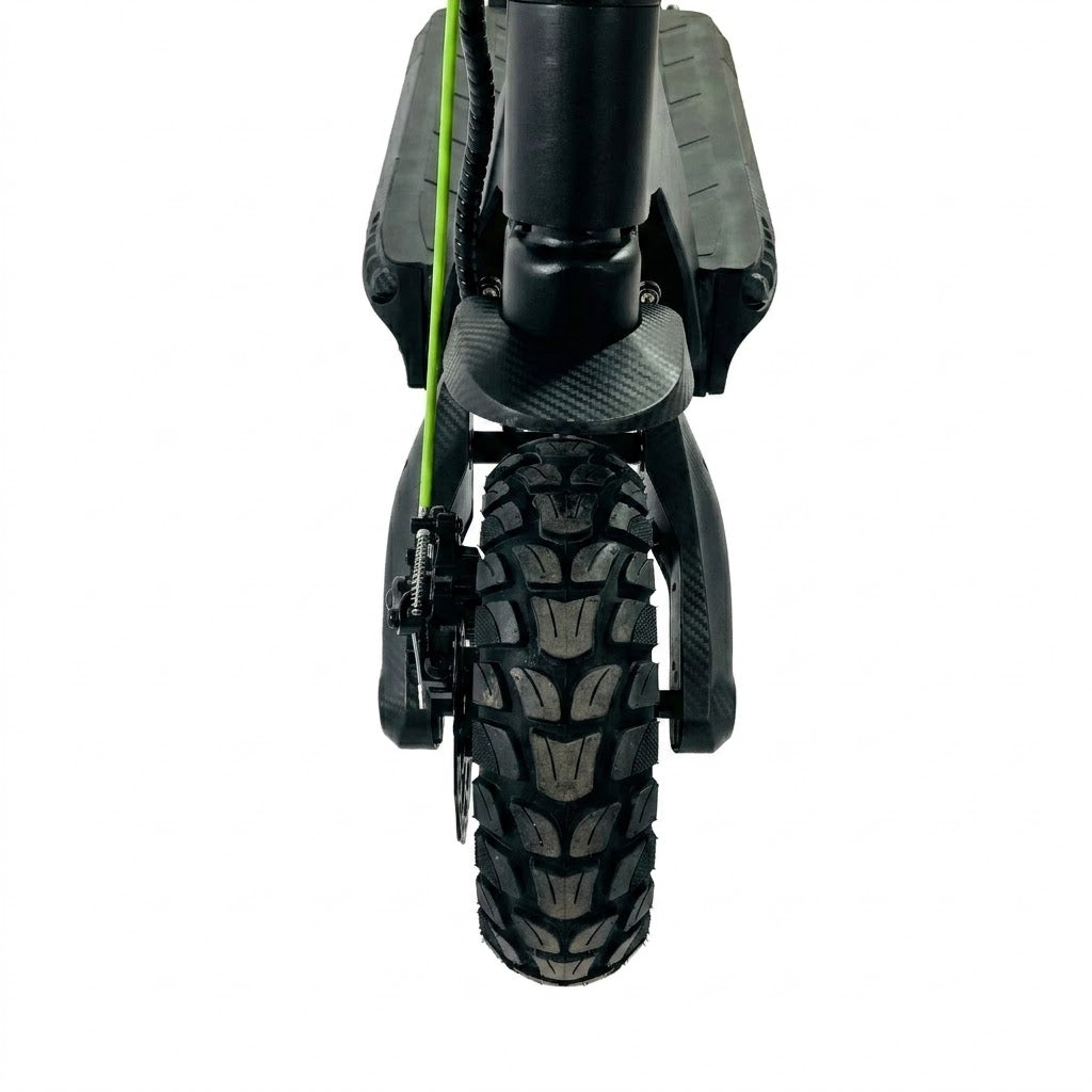 Patineta eléctrica Thunder 1000 detalle — scooter premium plegable Colombia Ecomotion