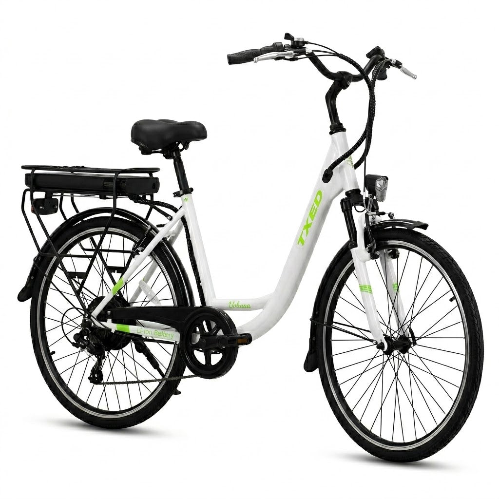 E Times City 4000DV detalle llanta rin 28 — bicicleta eléctrica urbana Colombia